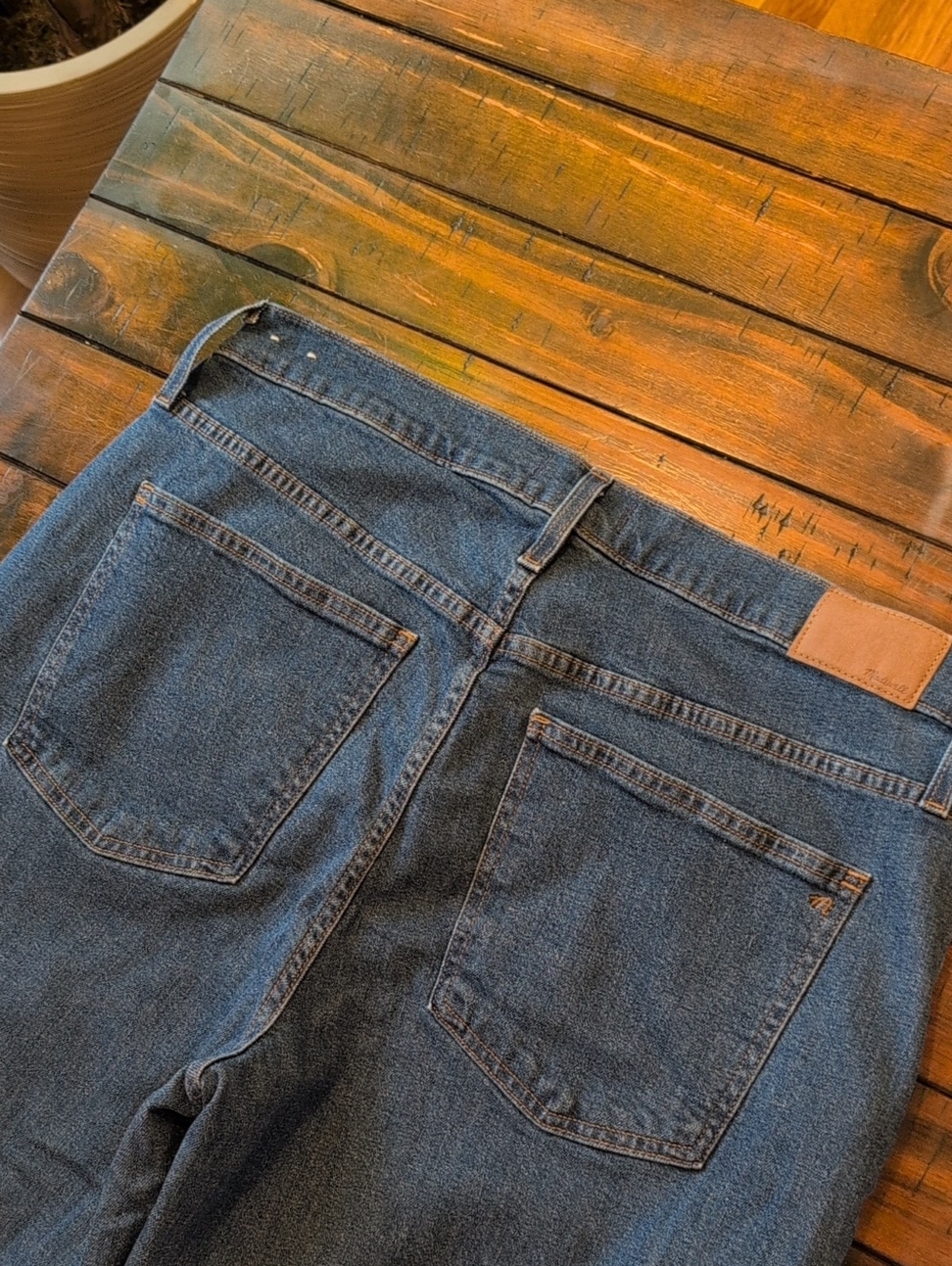 Madewell The Perfect Vintage Wide Leg Jeans Petite - Picture 9 of 9